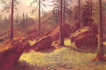 Boisé Paysage Albert Bierstadt Peinture à l'huile